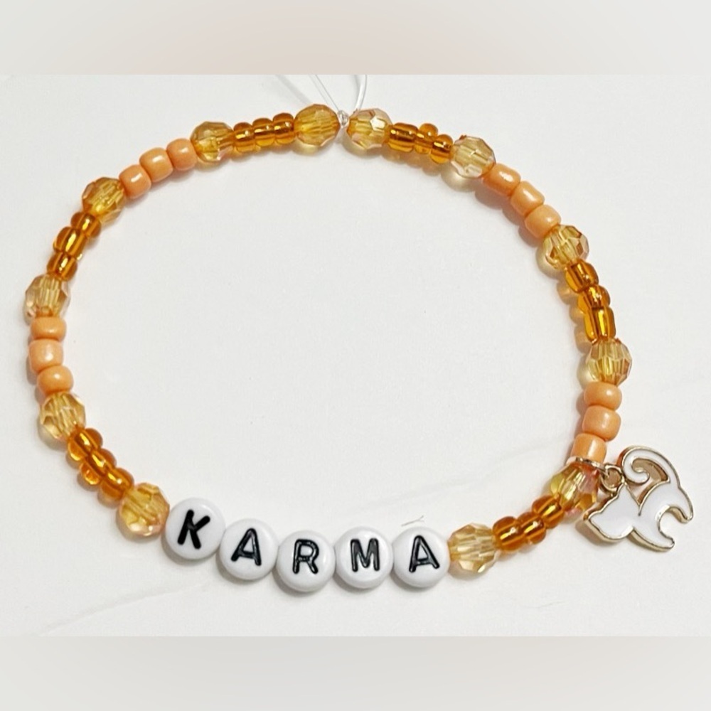 Taylor Swift Friendship Bracelet Midnights Karma Is A Cat